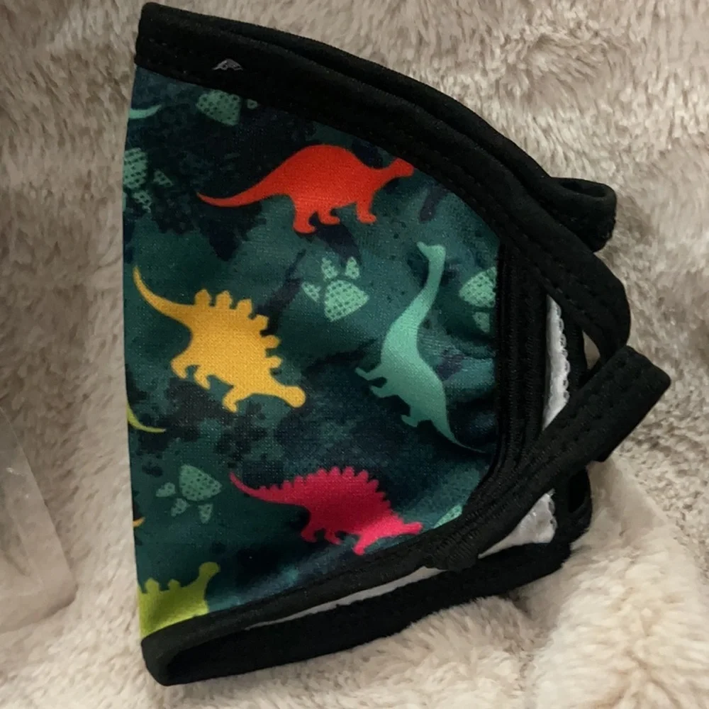 New kid’s face masks with Dino mask